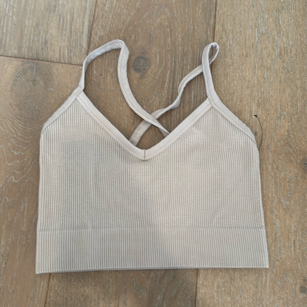 Cotton on body Women’s seamless V-back tank top Size:Small